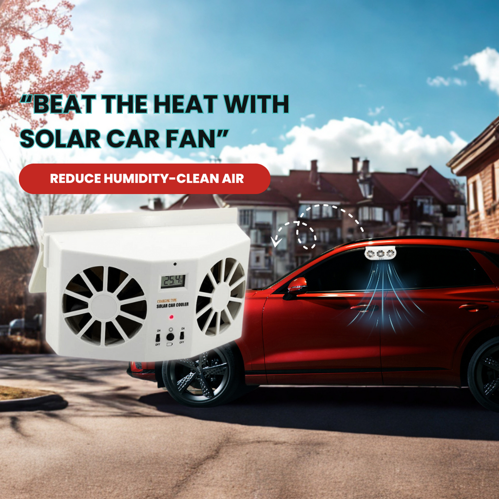Solar Car Ventilation Fan